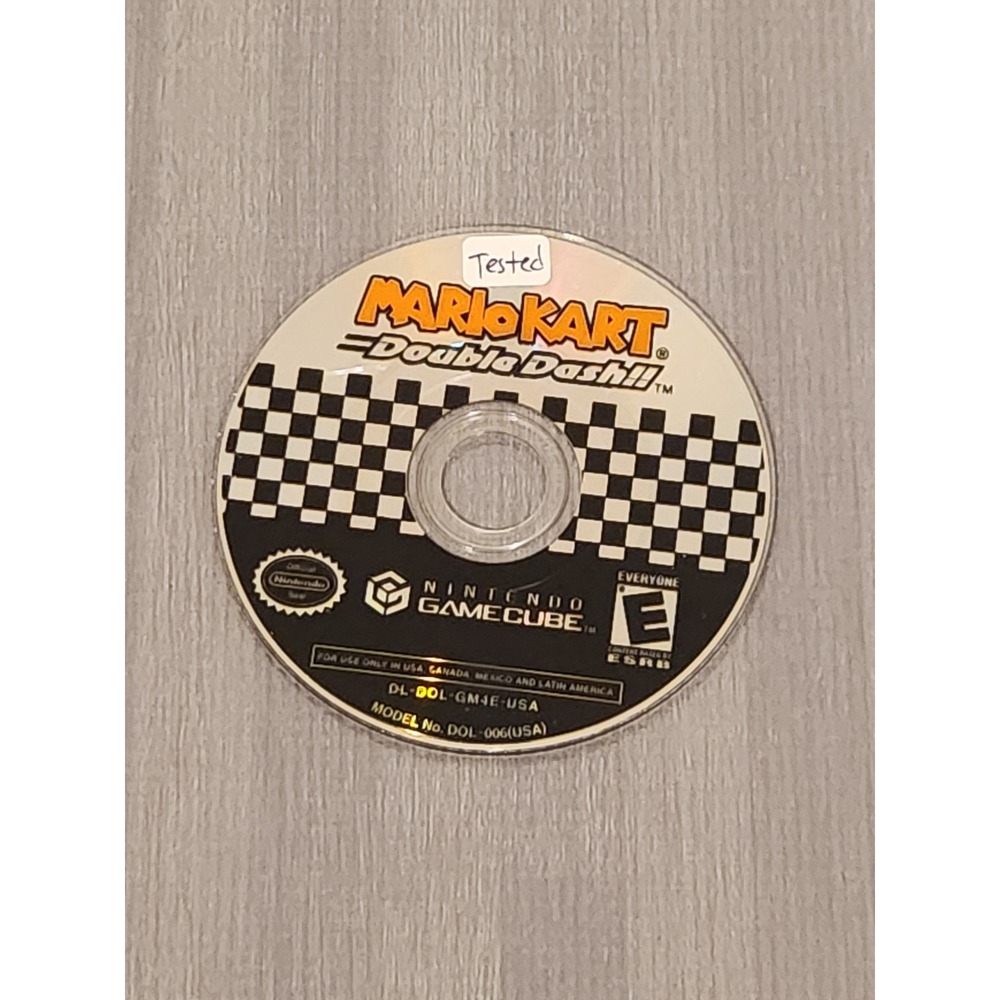 Nintendo GameCube Mario Kart Double Dash Disc Only Tested